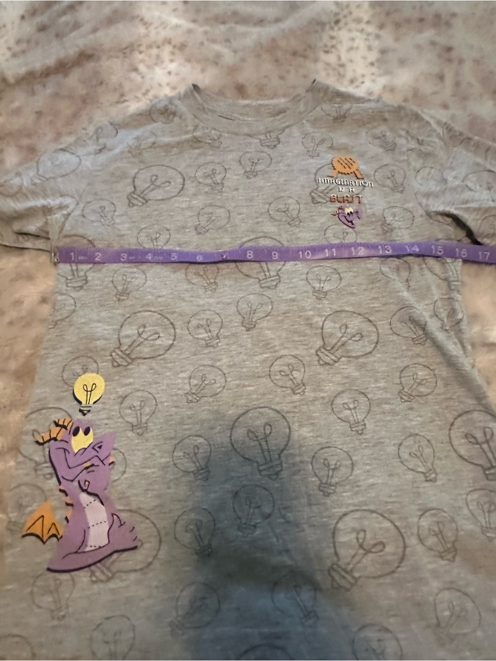 Disney Parks figment shirt - Picture 2 of 4